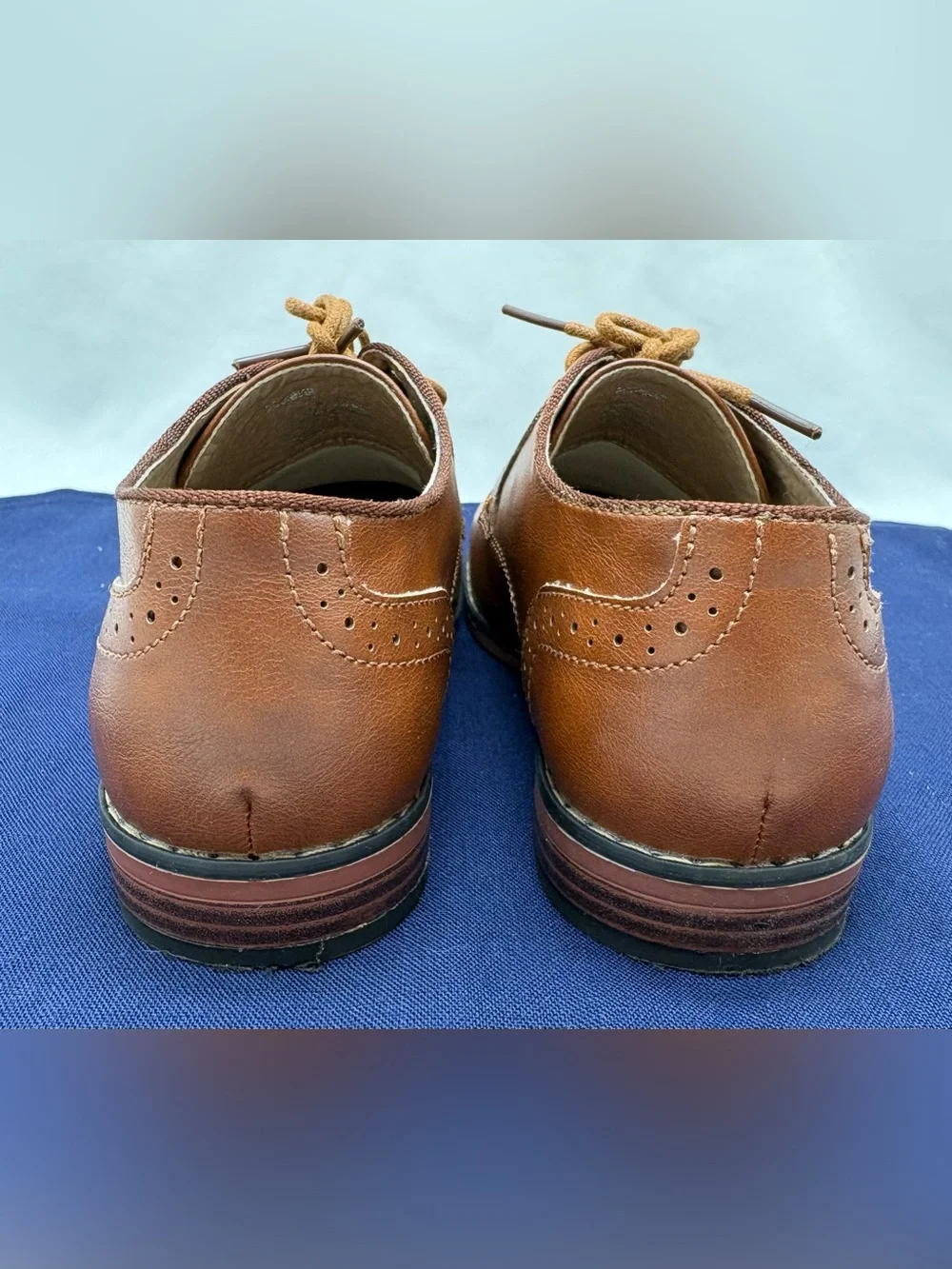 Steve Madden Bconnar Oxford Derby, size 3, Brown, Dress Shoes